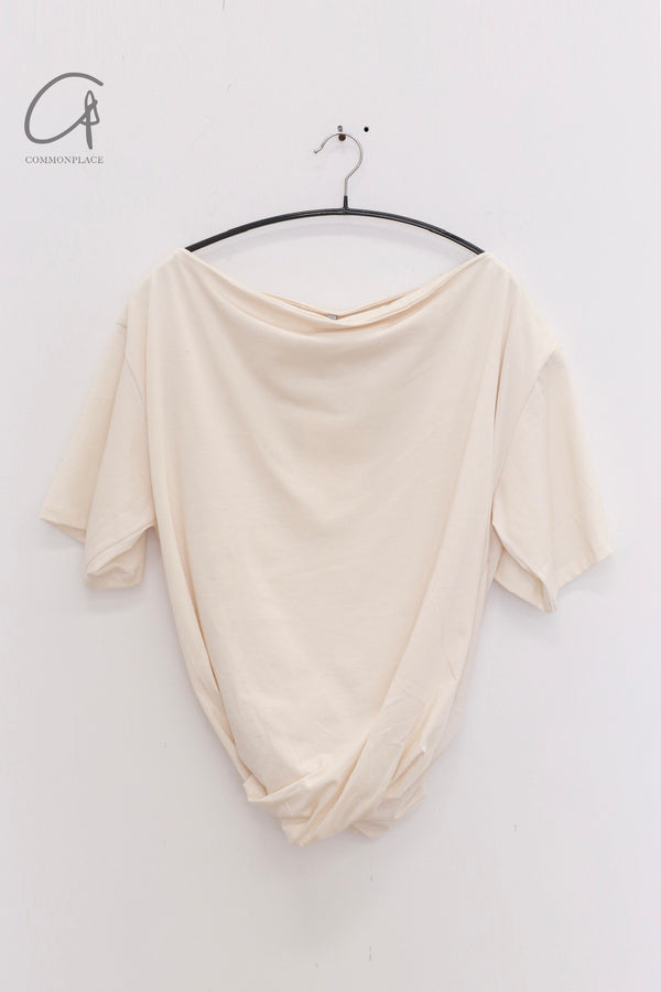 BASERANGE 25 Early Spring TURN T-shirt BAS-TOTUS-RC-SP25-UNDYED